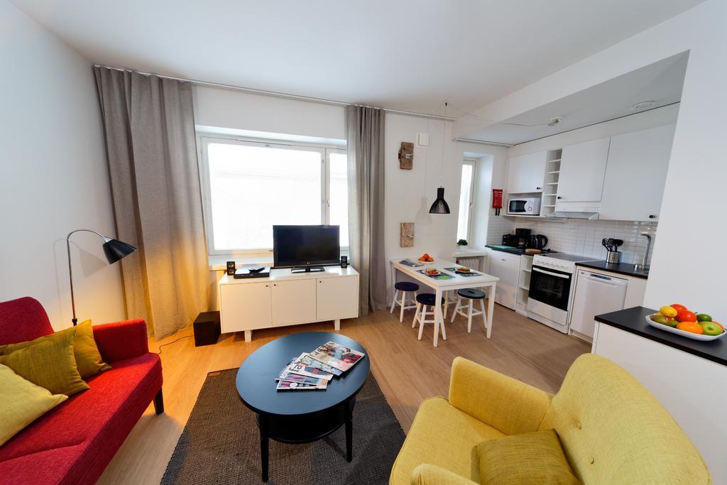 Forenom Serviced Apartments Helsinki Kruununhaka חדר תמונה