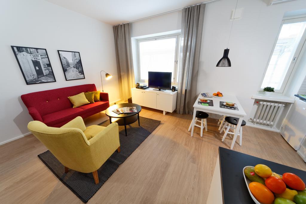 Forenom Serviced Apartments Helsinki Kruununhaka חדר תמונה